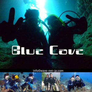 Blue cave diving2